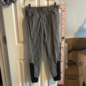Grey Full-seat Breeches